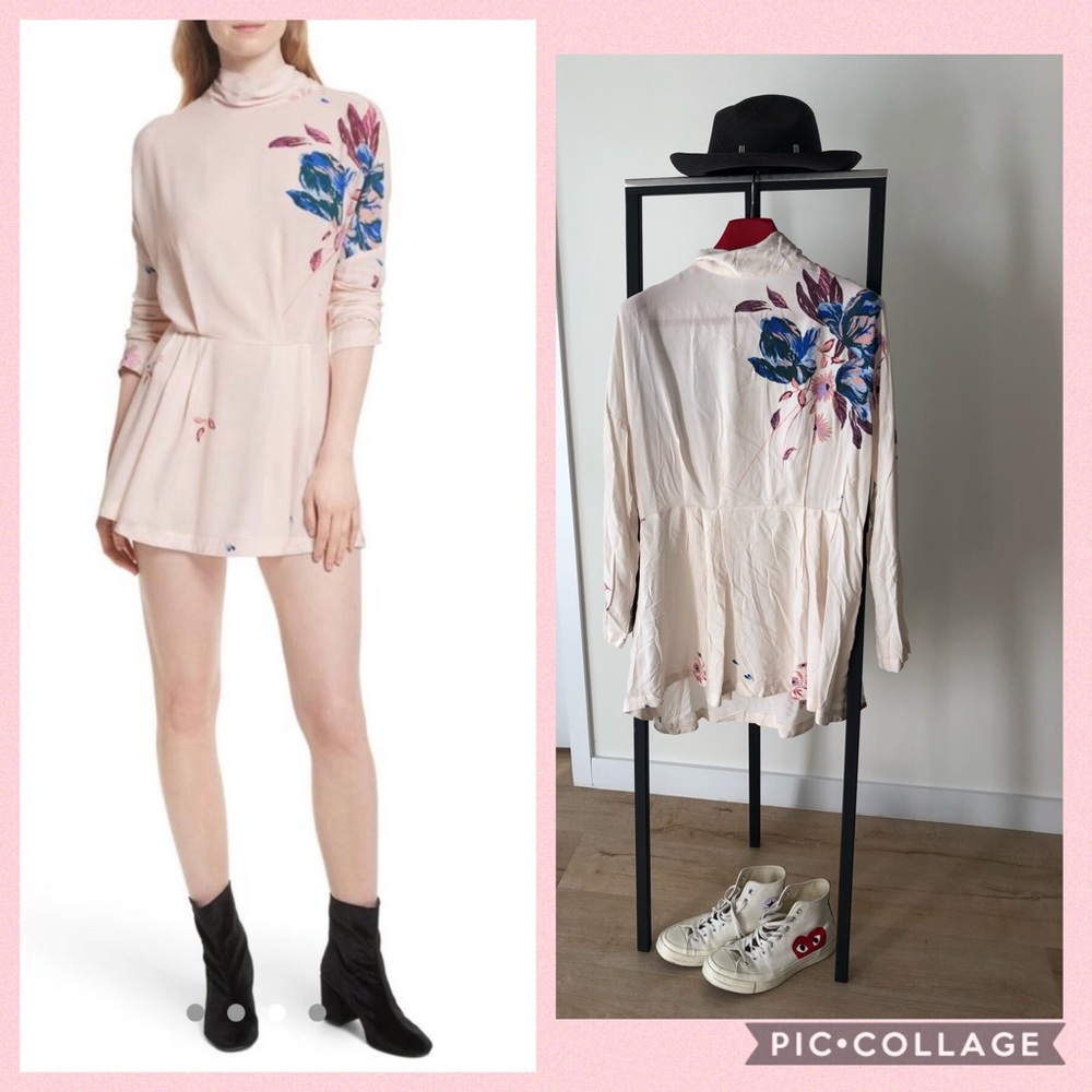 Ivory mini dress by free people 🌿 M size - Picture 8 of 8
